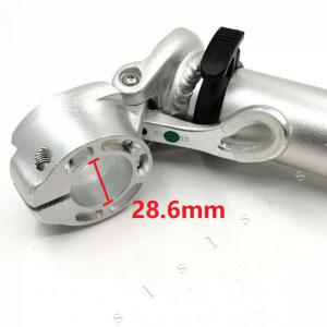 Attacco manubrio con ghiera per canotto forcella 28,6mm